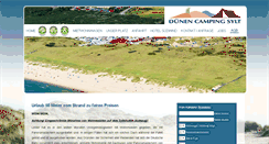 Desktop Screenshot of campingplatz-westerland.de