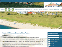 Tablet Screenshot of campingplatz-westerland.de